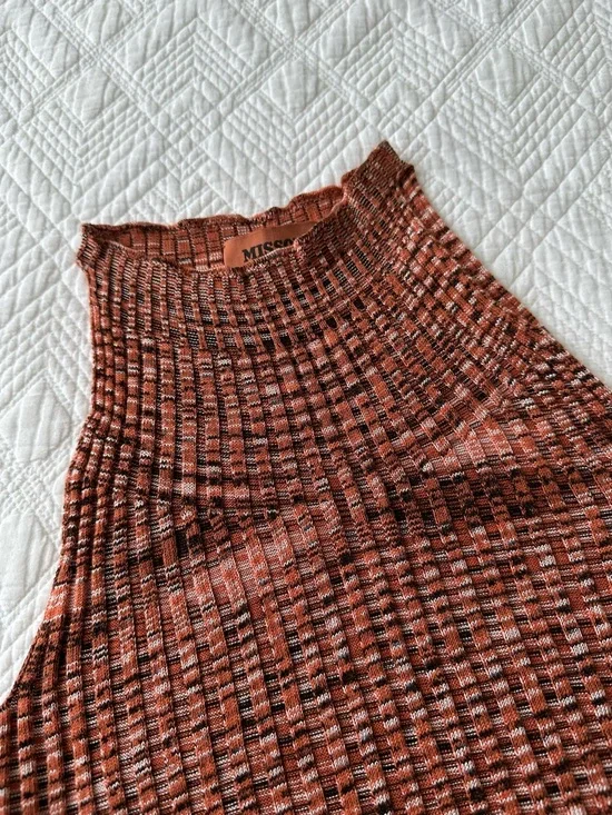 Missoni Ribbed Halter Top - Picture 3 of 8